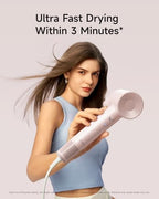 SE Lite High Speed Ionic Hair Dryer with Diffuser (Pink)