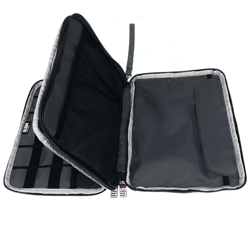 Double Layer Electronics Organizer (Large,2-layer / Blue)