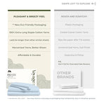 100% Egyptian Cotton Queen Size Sheets Set (Queen / 06 - Light Blue)