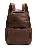 Men's Logan Antique Pull Up Backpack (One Size / Dark Brown Antique Pull Up)