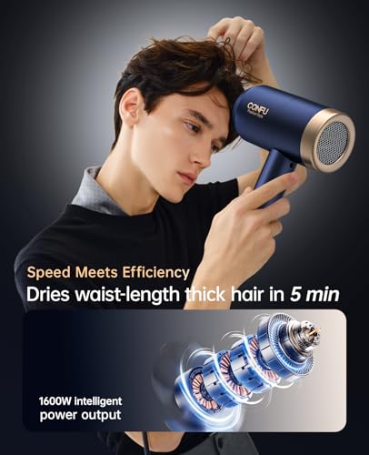 Hair Dryers for Women (Blue)