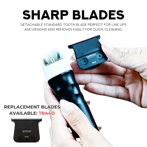 2Spee ST622 Cordless Beard & Hair Trimmer for Men (White)