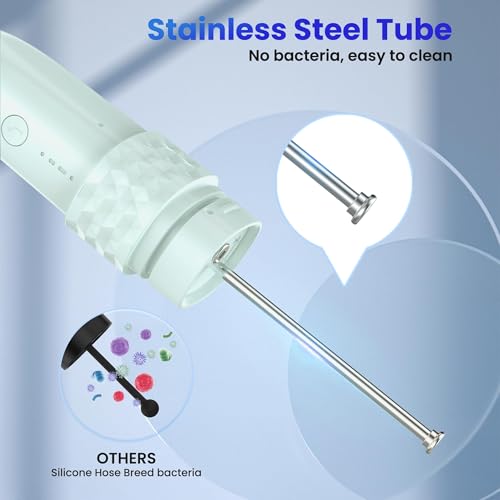 Electric Toothbrush with Water flosser (Green)