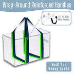 6 Pack Heavy Duty Moving Bags (6 Pack / Clear)