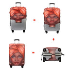 Travel Luggage Cover Suitcase Cover Protector Skins 18 (Brown A10 / XL (for 29--32 inch luggage))