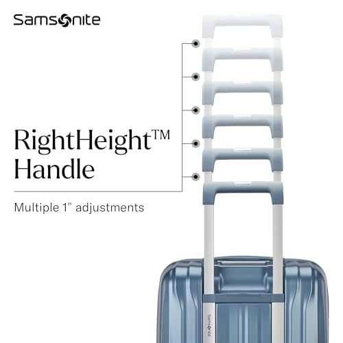UpLIFT Carry On Hardside Luggage with Spinner Wheels (Carry-On Spinner / Elemental Blue)