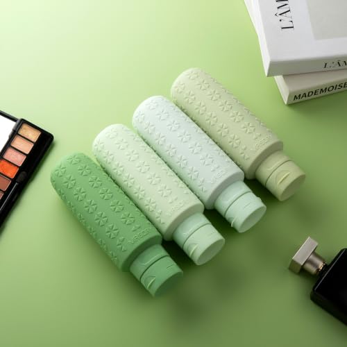 Travel Bottles for Toiletries (Green / 6 Ounces)