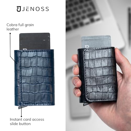 Jenoss Smart Wallet For Men (Mada Navy)