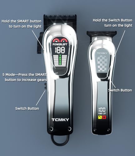 Hair Clippers for Men (Silver)