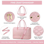 Travel Weekender Bags for Women (1-Pink / 40L-Large)