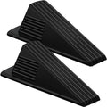2 Pcs Jumbo Door Stoppers Heavy Duty Rubber Doorstop