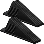 2 Pcs Jumbo Door Stoppers Heavy Duty Rubber Doorstop