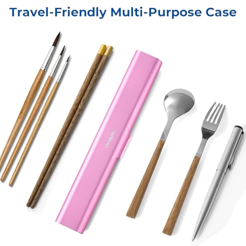 Aluminum Toothbrush Travel Case (Pink / 1 Pack (Standard))