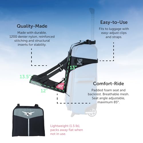 Travel Seat for Kids (Black/Grey)