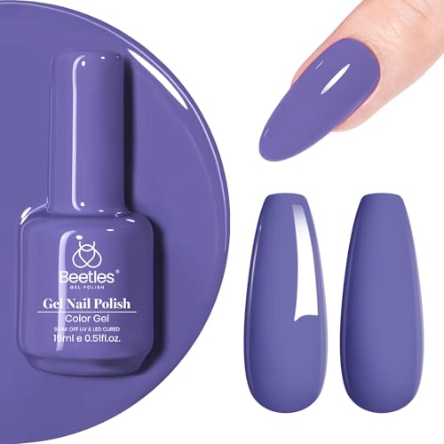 Beetles Purple Gel Polish (J - Creme Purple | Perivinkle)