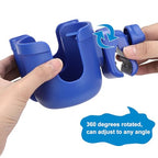 Stroller Cup Holder with Phone Holder (All Dark Blue & All Dark Blue)