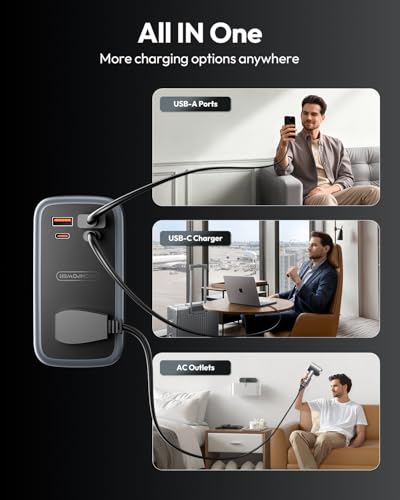 GAN Ultra 65W USB Fast Charging Station (65W / Black)