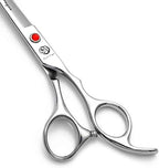Purple Dragon 5"/5.5"/6"/6.5"/7"/7.5"/8"/9"/10" Sharp Edge Hair Cutting Shears Pet/Puppy/Cat Grooming Scissors with Bag - Perfect for Barber or Dog Groomer
