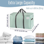 6 Pack Heavy Duty Moving Bags (6 Pack / Shiny Light Green)