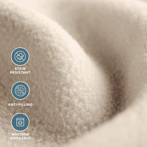 Polar Fleece Blanket (Throw / 11 - Sand)
