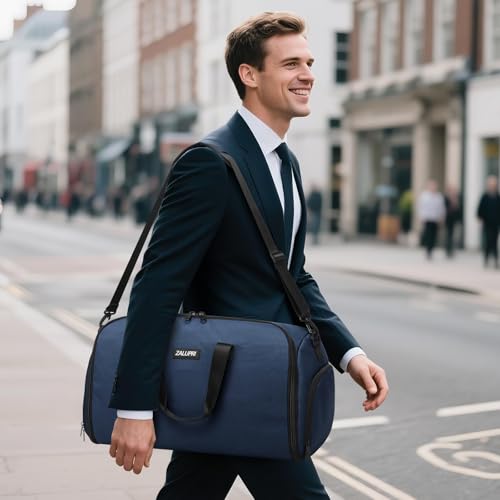 Garment Duffle Bags for Travel (Blue)