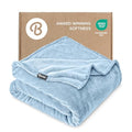 Fleece Blanket Luxury Microplush (Throw/Travel / 08 - Light Blue)
