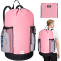 2PK 150L Laundry Bag Backpack (150L - 2PK / Pink)