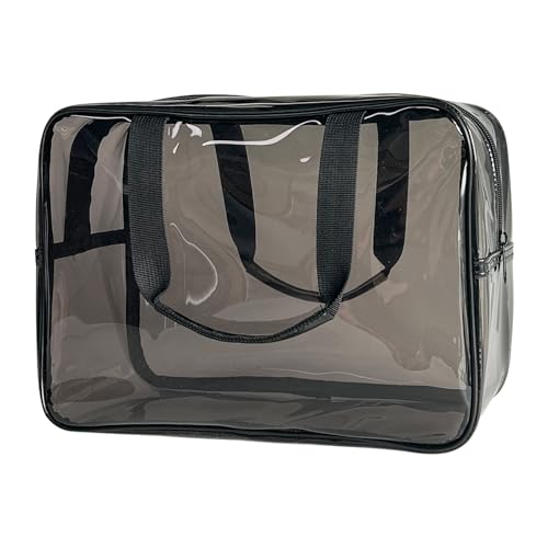 Gray Travel Clear PVC Bag (Gray)