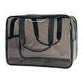 Gray Travel Clear PVC Bag (Gray)