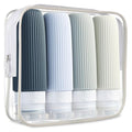Travel Bottles for Toiletries (3 Ounces / Grey)