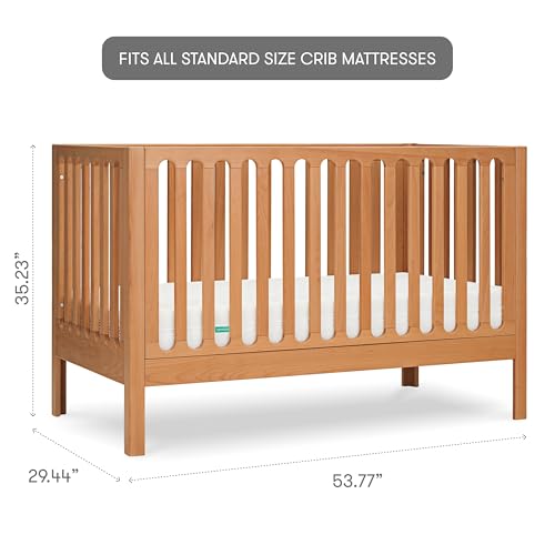 Galileo 3-in-1 Convertible Standard Crib - Chestnut (Chestnut)
