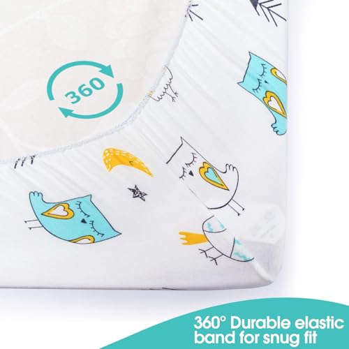 Pack n Play Sheets (Arrow Owl / 38X26 Inch)