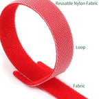Cable Ties 180PCS (4+6+8+10 Inch(Colorful))