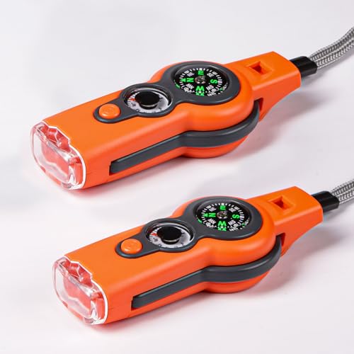 Emergency Survival Function Whistle (orange2pcs)