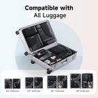 Packing Cubes for Travel (03 Black)