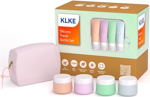 23 Pcs Travel Bottles for Toiletries (Green-23PCS)