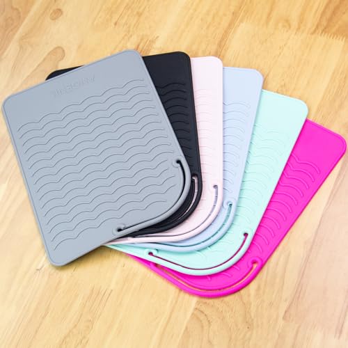 Silicone Heat Mat for Hair Tools (Gray)