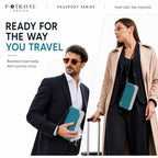 Family Passport Holder for 6 (New blue)