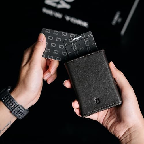 Jenoss Smart Wallet For Men (Taurus EPI Brown)