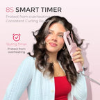 Automatic Rotating Curling Iron (1 1/4 Inch / Pink)