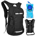 20L Hydration Backpack with 3L Water Bladder Water Backpack for Hiking Hydration Pack Insulated Daypack for Commuting (Black / 3L Bladder)
