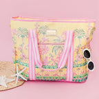 Yellow Picnic and Beach Cooler Bag (Yellow)