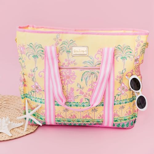 Yellow Picnic and Beach Cooler Bag (Yellow)
