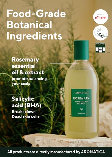 Rosemary Scalp Scaling Shampoo (05. Rosemary Shampoo 2 Pack Set)