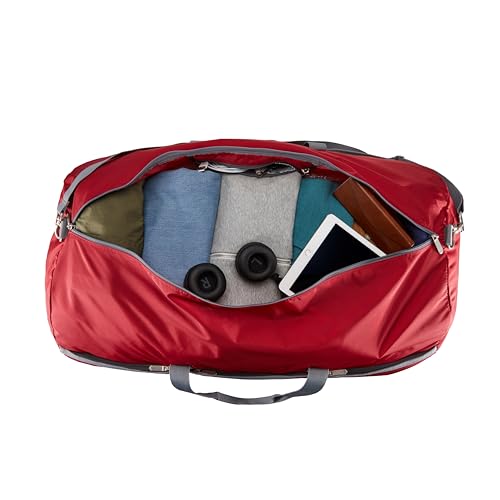 Duffel Bag for Travel and Sports (Red / 25 inches)