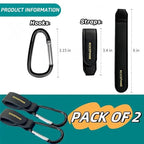 2 Pack Stroller Hooks (Black)
