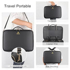 Makeup Case Large Makeup Bag with LED Mirror (Large / Black with LED Mirror)