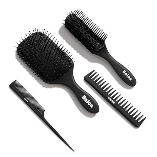 Hair Brush for Men and Women (Black)