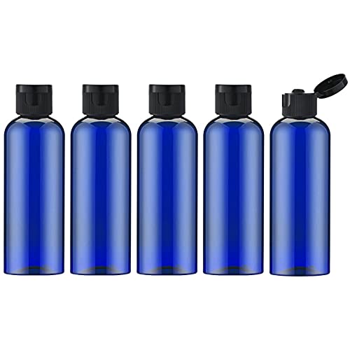 3.4 oz Travel Bottles for Toiletries (Blue)