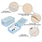 Travel Shoe Bags (Blue / 2+2 Packs)